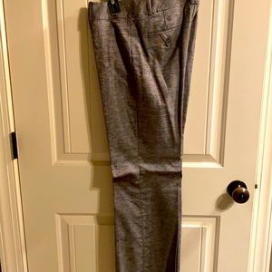 Blacks And white meshed Pantsuit size 6.